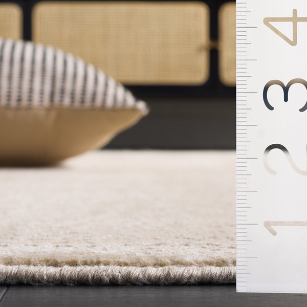 Safavieh Marvel Oversized Ivory Beige Area Rug — Low-Profile Geometric Modern Rug, Durable Belgian Loomed Finish 8'-0" x 10'-0" MRV860A-8