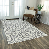 Rizzy Matrix MRX102 Hand Tufted Transitional Wool/Recycled Poly Rug Gray 8'6" x 11'6"