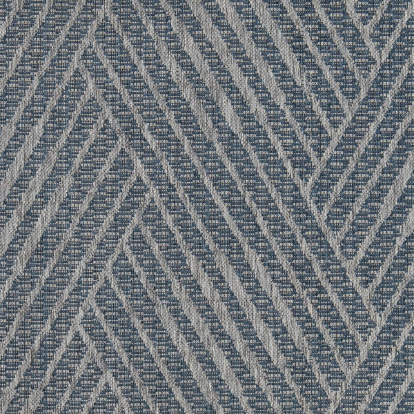 AMER Rugs Maryland Abbel MRY-1 Indoor-Outdoor Machine Made Polypropylene Modern & Contemporary Geometric Rug Blue 6'6" x 9'10"