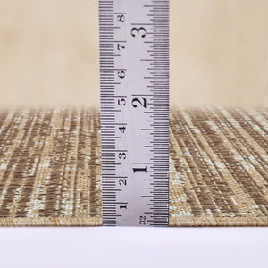 Amer Rugs Maryland Modern Striped Indoor-outdoor Rug - Durable, Easy-care Design For Stylish Spaces Brown Polypropylene Mry100406