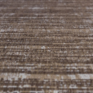 AMER Rugs Maryland Cecil MRY-10 Indoor-Outdoor Machine Made Polypropylene Modern & Contemporary Striped Rug Brown 6'6" x 9'10"