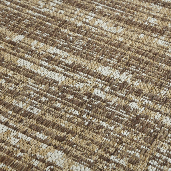 Amer Rugs Maryland Modern Striped Indoor-outdoor Rug - Durable, Easy-care Design For Stylish Spaces Brown Polypropylene Mry100406