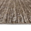 AMER Rugs Maryland Cecil MRY-10 Indoor-Outdoor Machine Made Polypropylene Modern & Contemporary Striped Rug Brown 6'6" x 9'10"