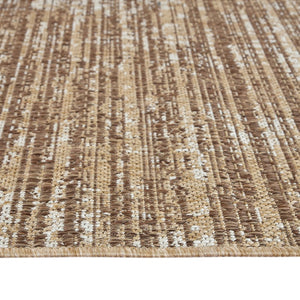 Amer Rugs Maryland Modern Striped Indoor-outdoor Rug - Durable, Easy-care Design For Stylish Spaces Brown Polypropylene Mry100406