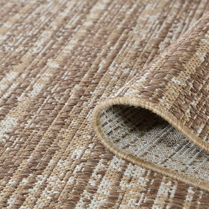 Amer Rugs Maryland Modern Striped Indoor-outdoor Rug - Durable, Easy-care Design For Stylish Spaces Brown Polypropylene Mry100406