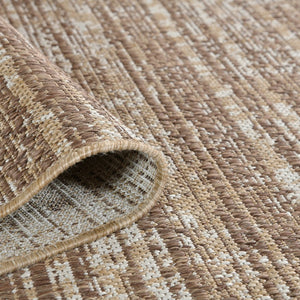 Amer Rugs Maryland Modern Striped Indoor-outdoor Rug - Durable, Easy-care Design For Stylish Spaces Brown Polypropylene Mry100406