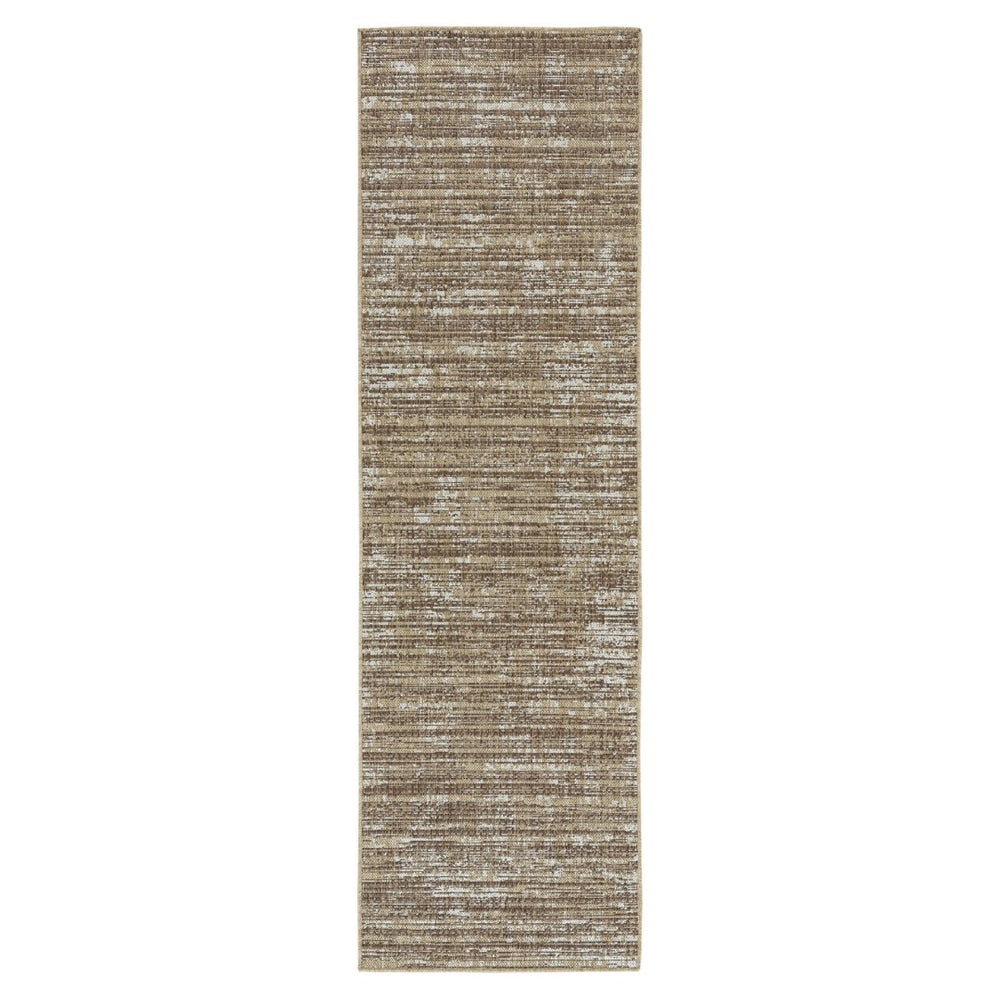 Amer Rugs Maryland Modern Striped Indoor-outdoor Rug - Durable, Easy-care Design For Stylish Spaces Brown Polypropylene Mry102408
