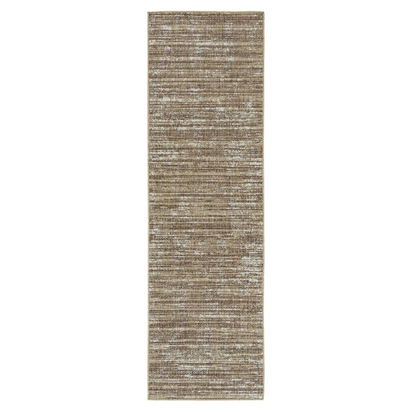 Amer Rugs Maryland Modern Striped Indoor-outdoor Rug - Durable, Easy-care Design For Stylish Spaces Brown Polypropylene Mry102408