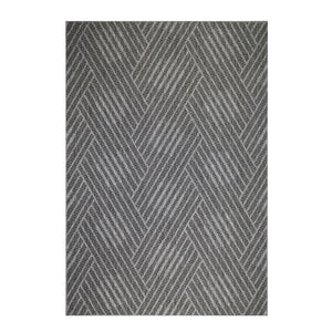 AMER Rugs Maryland Abbel MRY-2 Indoor-Outdoor Machine Made Polypropylene Modern & Contemporary Geometric Rug Fossil Gray 6'6" x 9'10"