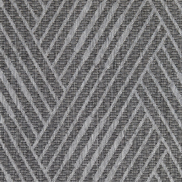 AMER Rugs Maryland Abbel MRY-2 Indoor-Outdoor Machine Made Polypropylene Modern & Contemporary Geometric Rug Fossil Gray 6'6" x 9'10"