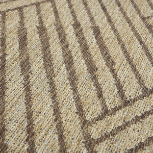 Amer Rugs Maryland Modern Geometric Indoor-outdoor Runner Rug For Living Room, Deck, Patio, Or Porch Makeover Beige Polypropylene Mry30406