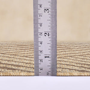 Amer Rugs Maryland Modern Geometric Indoor-outdoor Runner Rug For Living Room, Deck, Patio, Or Porch Makeover Beige Polypropylene Mry30406