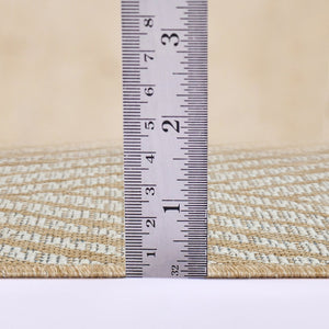 Amer Rugs Maryland Modern Geometric Indoor-outdoor Runner Rug For Living Room, Deck, Patio, Or Porch Makeover Champagne Polypropylene Mry40203