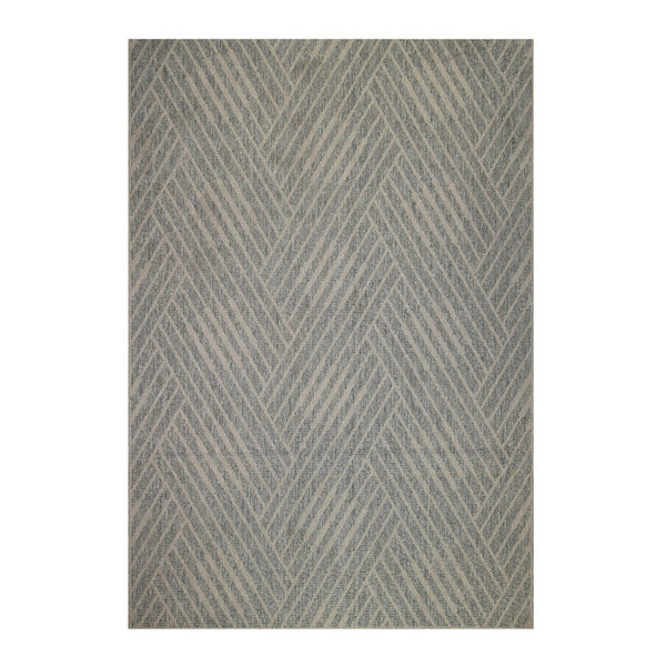 Amer Rugs Maryland Modern Geometric Indoor-outdoor Runner Rug For Living Room, Deck, Patio, Or Porch Makeover Cream Polypropylene Mry50912