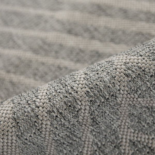 AMER Rugs Maryland Abbel MRY-5 Indoor-Outdoor Machine Made Polypropylene Modern & Contemporary Geometric Rug Cream 6'6" x 9'10"