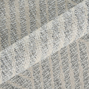 Amer Rugs Maryland Modern Geometric Indoor-outdoor Runner Rug For Living Room, Deck, Patio, Or Porch Makeover Cream Polypropylene Mry52408