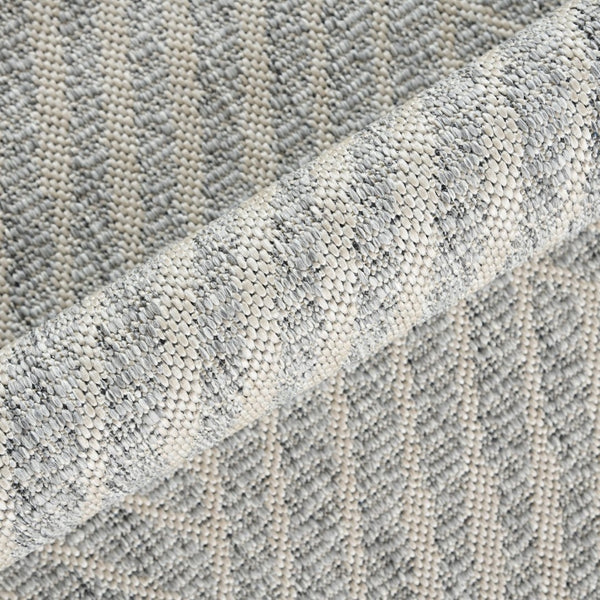 Amer Rugs Maryland Modern Geometric Indoor-outdoor Runner Rug For Living Room, Deck, Patio, Or Porch Makeover Cream Polypropylene Mry52408