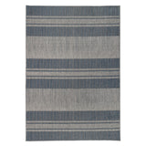 Maryland Blessy MRY-6 Indoor-Outdoor Machine Made Polypropylene Modern & Contemporary Striped Rug