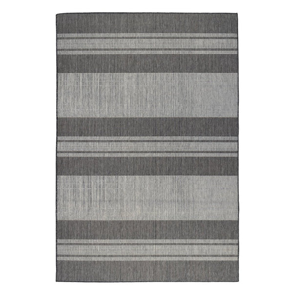 Amer Rugs Maryland Modern Striped Indoor-outdoor Rug - Durable, Easy-care Design For Stylish Spaces Silver,Taupe Gray Polypropylene Mry70406
