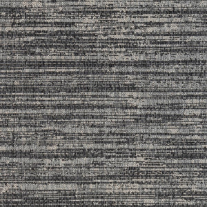 AMER Rugs Maryland Cecil MRY-9 Indoor-Outdoor Machine Made Polypropylene Modern & Contemporary Striped Rug Iron 6'6" x 9'10"