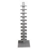 Safavieh Dellenby Slim Iron Tower Bookcase With 11 Shelves For Modern Living Spaces MS0895