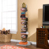 Safavieh Dellenby Slim Iron Tower Bookcase With 11 Shelves For Modern Living Spaces MS0895