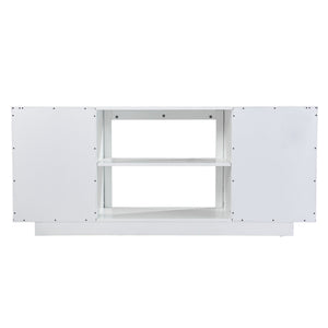 Safavieh Delgrave Electric Fireplace Tv Cabinet With Mdf Build And Sleek Media Storage MS1095656