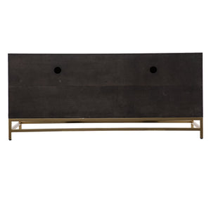 Safavieh Rolliston Ash Veneer Media Console With Rattan Doors And Cord Management Storage MS1165856