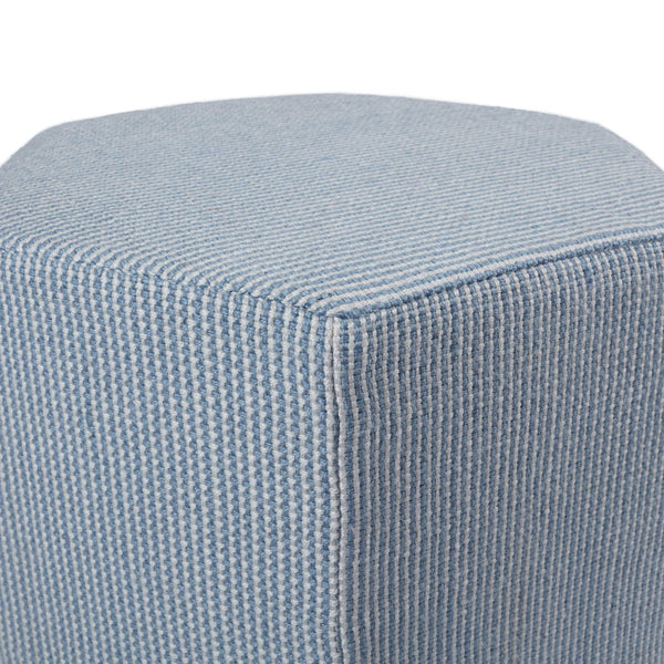 Jaipur Living Jaipur Living Hexagonal Pouf Chevron Polyester Upholstery Modern Room Accent POF100546