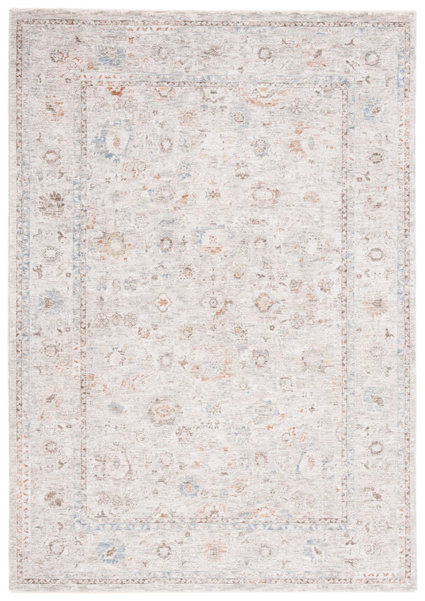 Safavieh Mason 8' X 10' Ivory/Blue Rust Area Rug - Elegant Transitional Design, Soft Touch, Durable Quality Ivory ,Blue Rust Polyester Msn107a-8