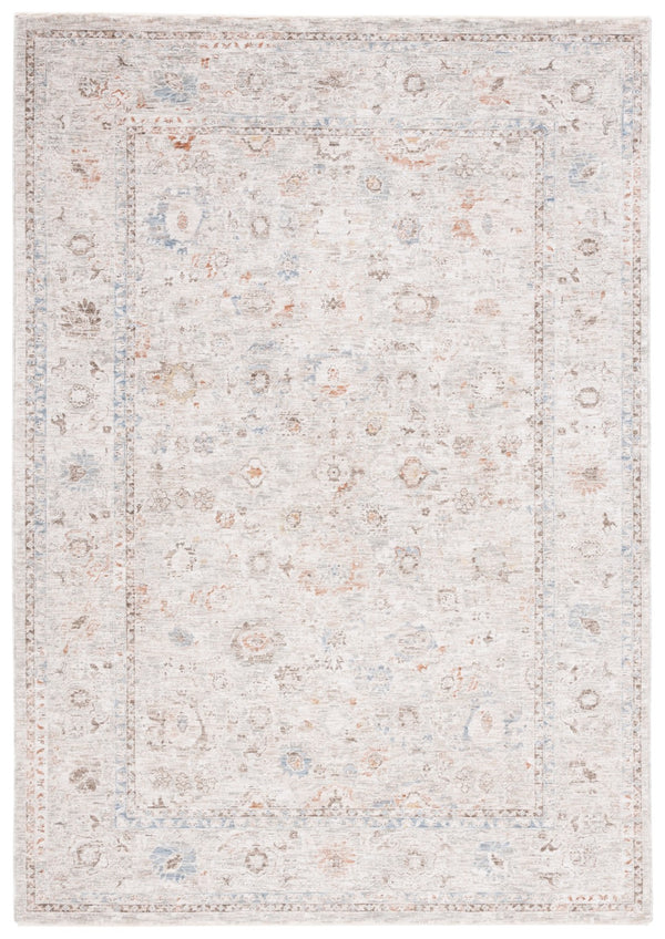 Safavieh Mason Exquisite Turkish Area Rug - Durable Floral Design, Plush Comfort, Perfect For Any Decor Ivory ,Blue Rust Polyester Msn107a-9