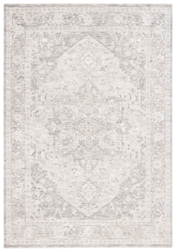 Safavieh Mason 8x10 Large Area Rug - Elegant Grey & Ivory Sage Design, Plush, Durable & Easy To Clean Grey ,Ivory Sage Polyester Msn109f-8