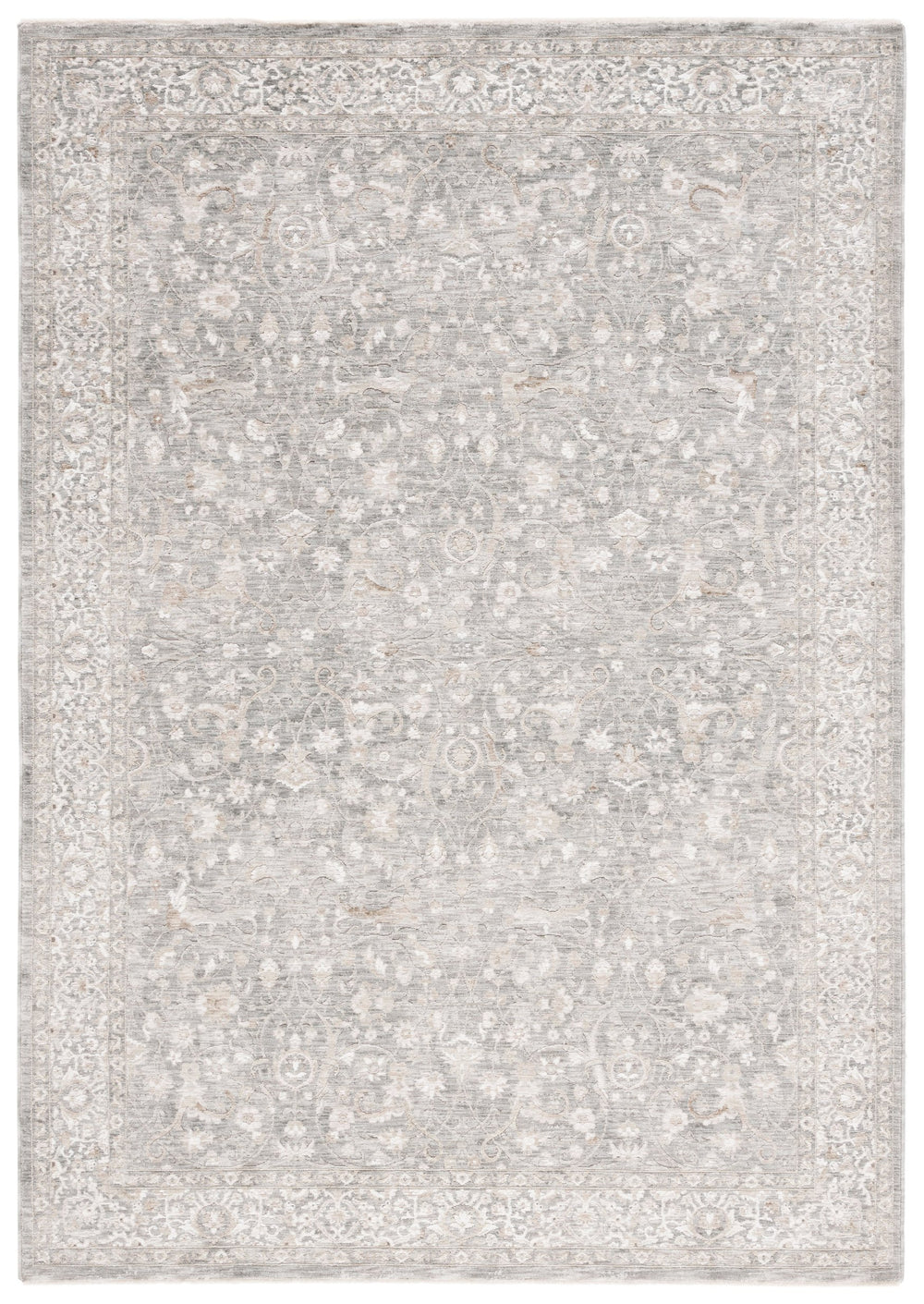 Safavieh Mason 8' X 10' Grey & Ivory Sage Area Rug – Elegant Transitional Design For Any Modern Space Grey ,Ivory Sage Polyester Msn110f-8