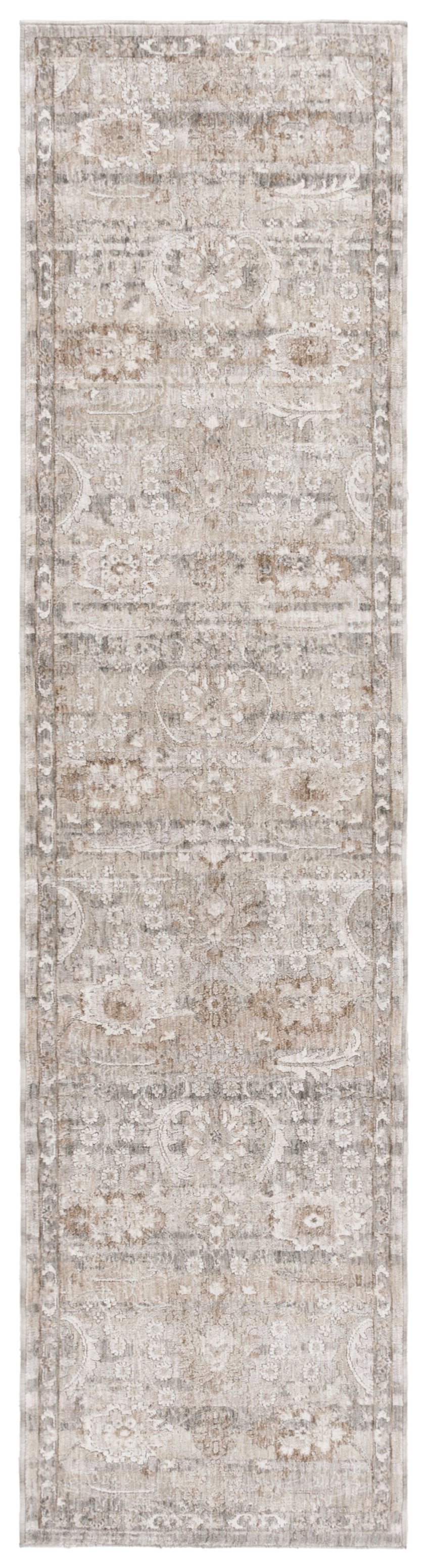 Safavieh Mason Transitional Area Rug – Elegant Grey And Beige Design For Living Room Or Bedroom Comfort Grey ,Beige Polyester Msn111f-5
