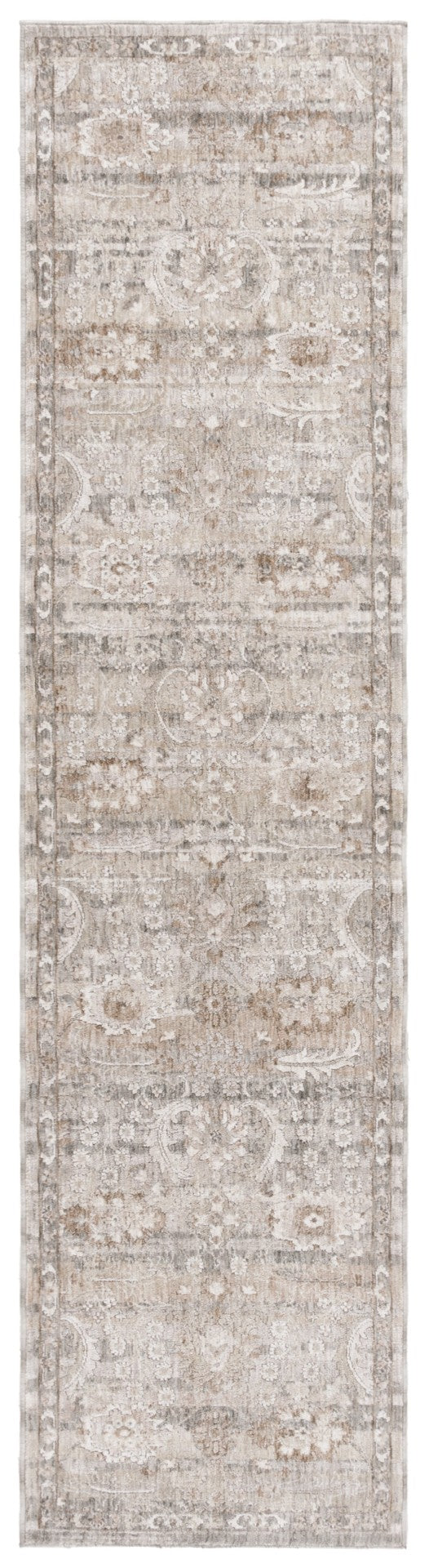 Safavieh Mason Luxurious Power-loomed Area Rug – Elegant Grey And Beige Design For Timeless Home Decor Grey ,Beige Polyester Msn111f-212