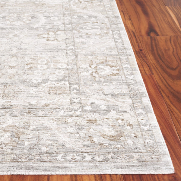Safavieh Mason Luxurious Power-loomed Area Rug – Elegant Grey And Beige Design For Timeless Home Decor Grey ,Beige Polyester Msn111f-212