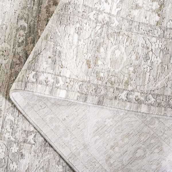 Safavieh Mason Transitional Area Rug – Elegant Grey And Beige Design For Living Room Or Bedroom Comfort Grey ,Beige Polyester Msn111f-5