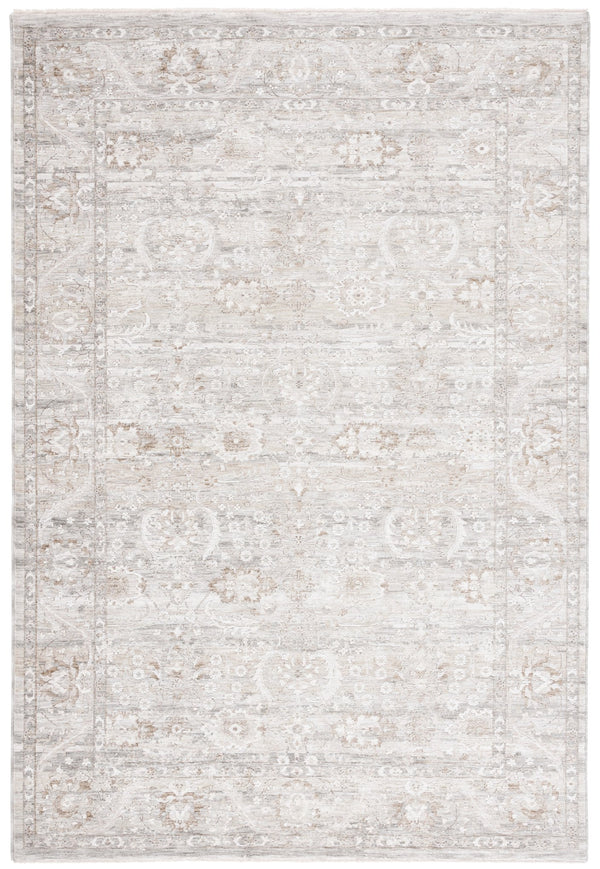 Safavieh Mason Transitional Area Rug – Elegant Grey And Beige Design For Living Room Or Bedroom Comfort Grey ,Beige Polyester Msn111f-5