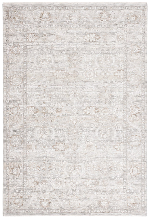 Safavieh Mason Luxurious Power-loomed Area Rug – Elegant Grey And Beige Design For Timeless Home Decor Grey ,Beige Polyester Msn111f-212