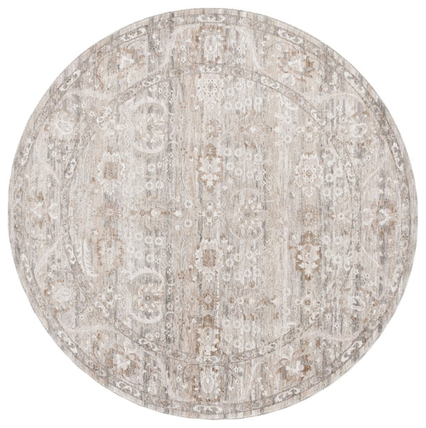 Safavieh Mason Luxurious Power-loomed Area Rug – Elegant Grey And Beige Design For Timeless Home Decor Grey ,Beige Polyester Msn111f-212