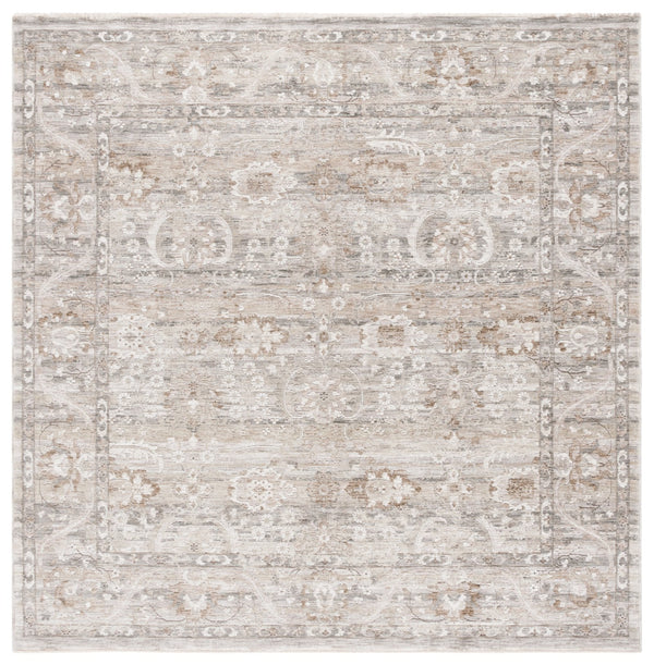 Safavieh Mason Transitional Area Rug – Elegant Grey And Beige Design For Living Room Or Bedroom Comfort Grey ,Beige Polyester Msn111f-5