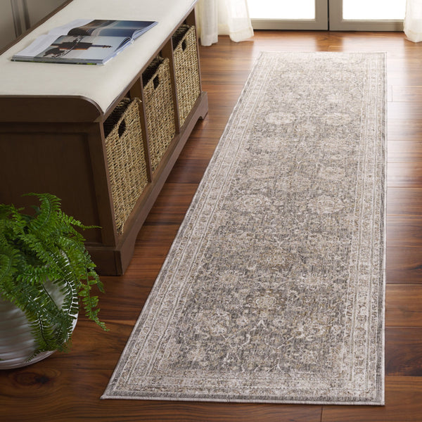 Safavieh Mason Transitional Area Rug - Elegant Beige And Dark Grey Ivory Design For Timeless Living Spaces Beige ,Dark Grey Ivory Polyester Msn112b-9