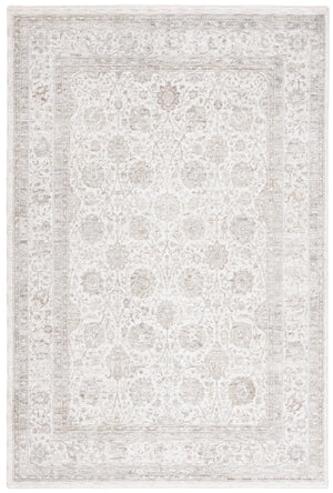 Safavieh Mason Area Rug - Elegant Transitional Design With Floral Motifs For Stylish Home Decor Enhancement Ivory ,Beige Grey Polyester Msn113a-6sq