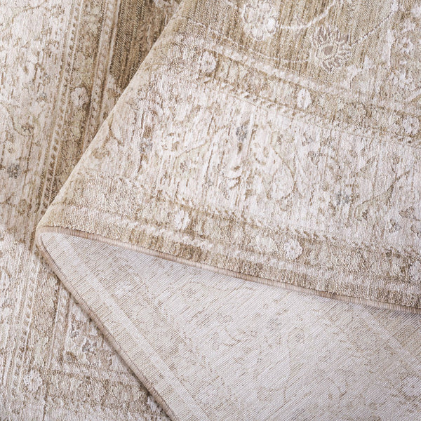 Safavieh Mason Transitional Area Rug - Luxurious Power Loomed Design With Elegant Floral Motifs For Your Home Beige ,Green Polyester Msn114b-5