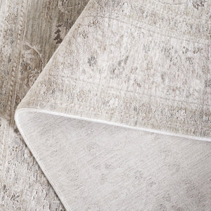 Safavieh Mason Transitional Area Rug - Luxurious Power Loomed Design With Elegant Floral Motifs For Your Home Light Grey ,Green Polyester Msn114f-28