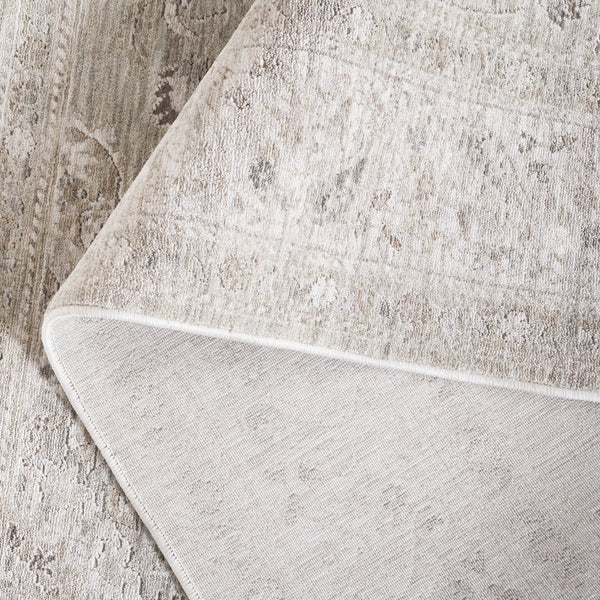 Safavieh Mason Transitional Area Rug - Luxurious Power Loomed Design With Elegant Floral Motifs For Your Home Light Grey ,Green Polyester Msn114f-28