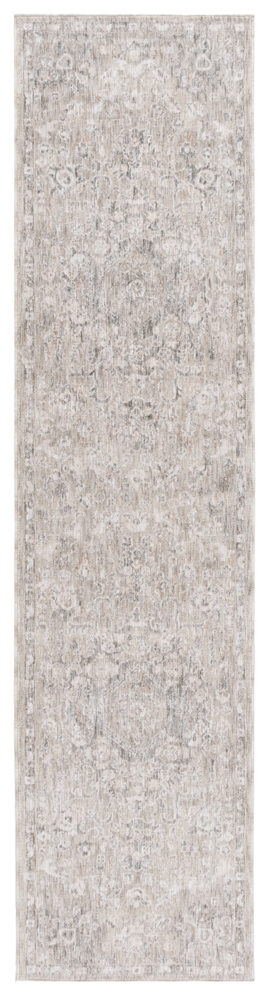 Safavieh Mason Transitional Area Rug - Timeless Elegance With Floral Motifs For Modern And Classic Interiors Beige ,Dark Grey Polyester Msn116b-8