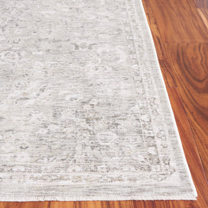 Safavieh Mason Transitional Area Rug - Timeless Elegance With Floral Motifs For Modern And Classic Interiors Beige ,Dark Grey Polyester Msn116b-8
