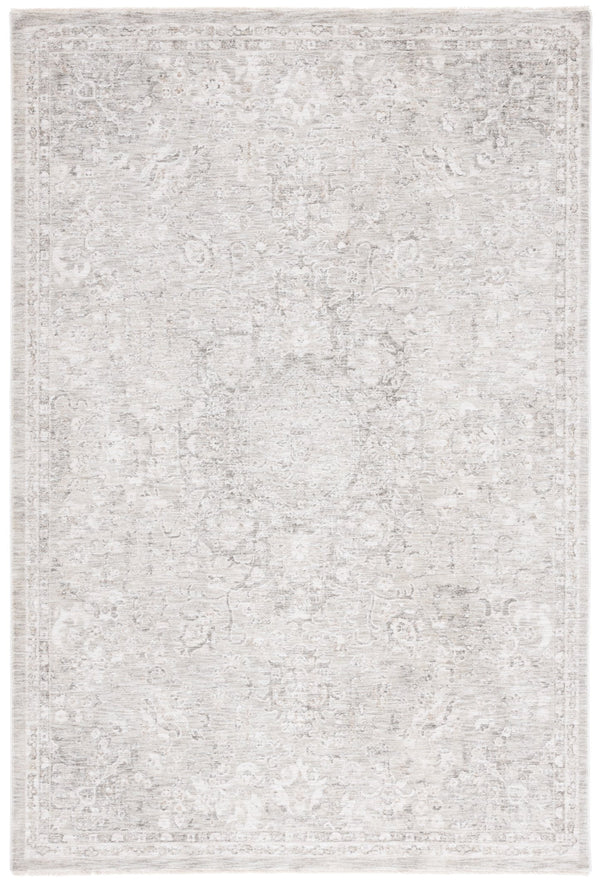 Safavieh Mason Transitional Area Rug - Timeless Elegance With Floral Motifs For Modern And Classic Interiors Beige ,Dark Grey Polyester Msn116b-8