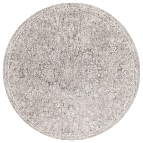 Safavieh Mason Transitional Area Rug - Timeless Elegance With Floral Motifs For Modern And Classic Interiors Beige ,Dark Grey Polyester Msn116b-8
